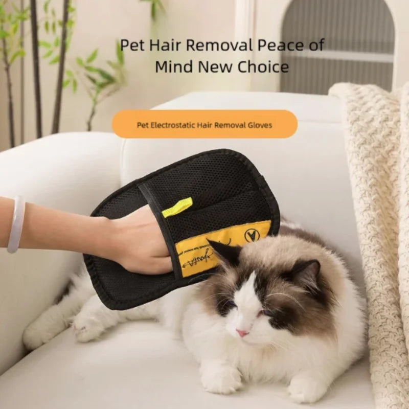 Haarverwijderaar Handschoen voor Hond & Kat