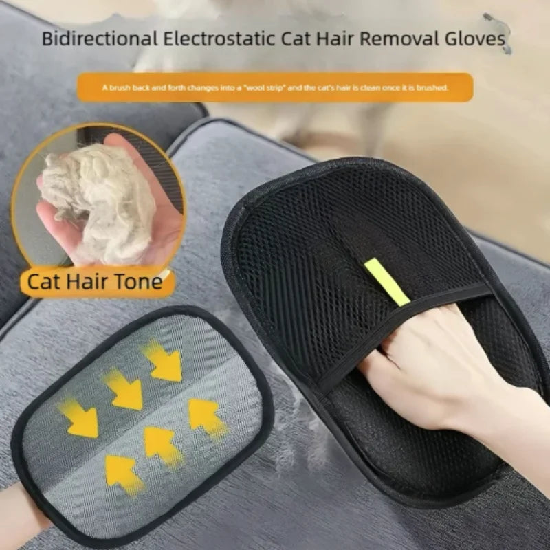 Haarverwijderaar Handschoen voor Hond & Kat