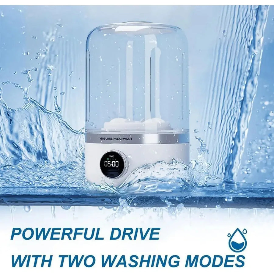 Draagbare Mini Wasmachine voor Ondergoed & Sokken