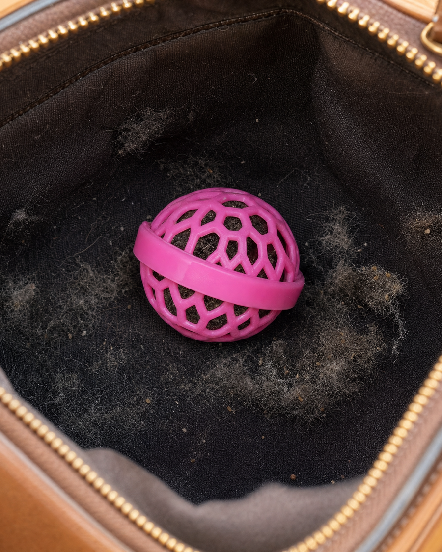 Tas Reinigingsballen — Kruimelvanger voor je Tas