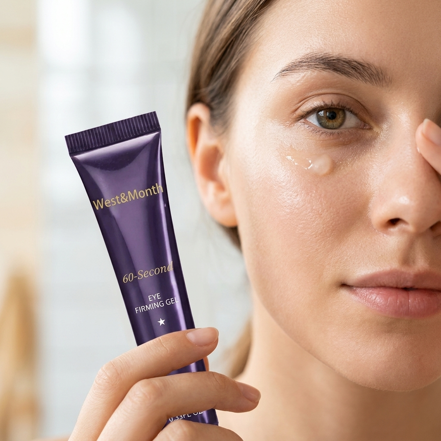 Retinol Oogcreme - aanbrengen gel onder het oog