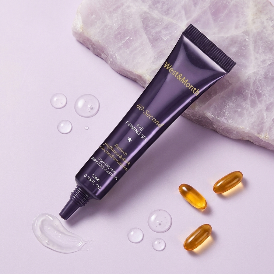Retinol Oogcreme - close-up geltextuur en vitamine E