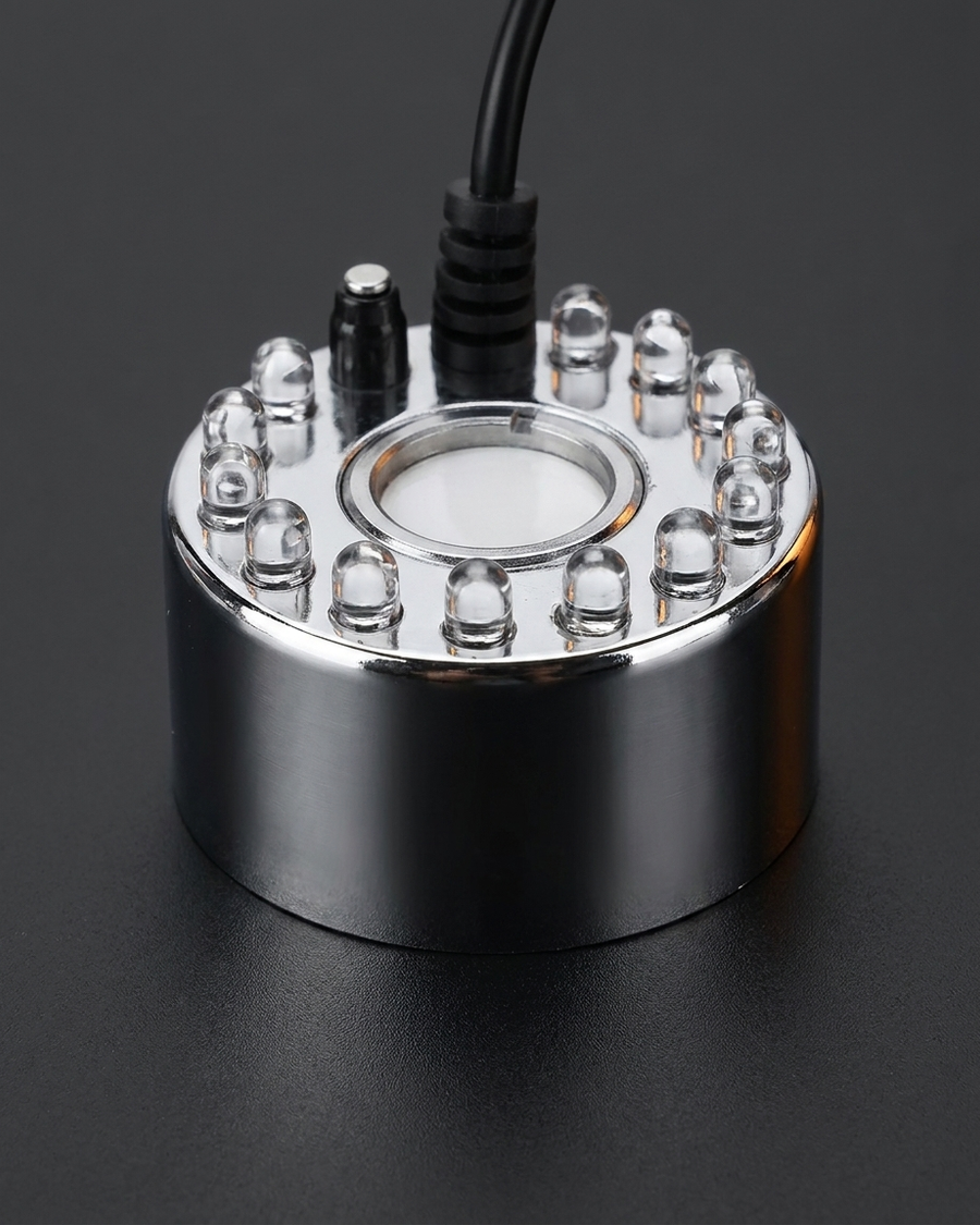 Mistmaker met 12 Leds — Mist voor Vijver & Halloween
