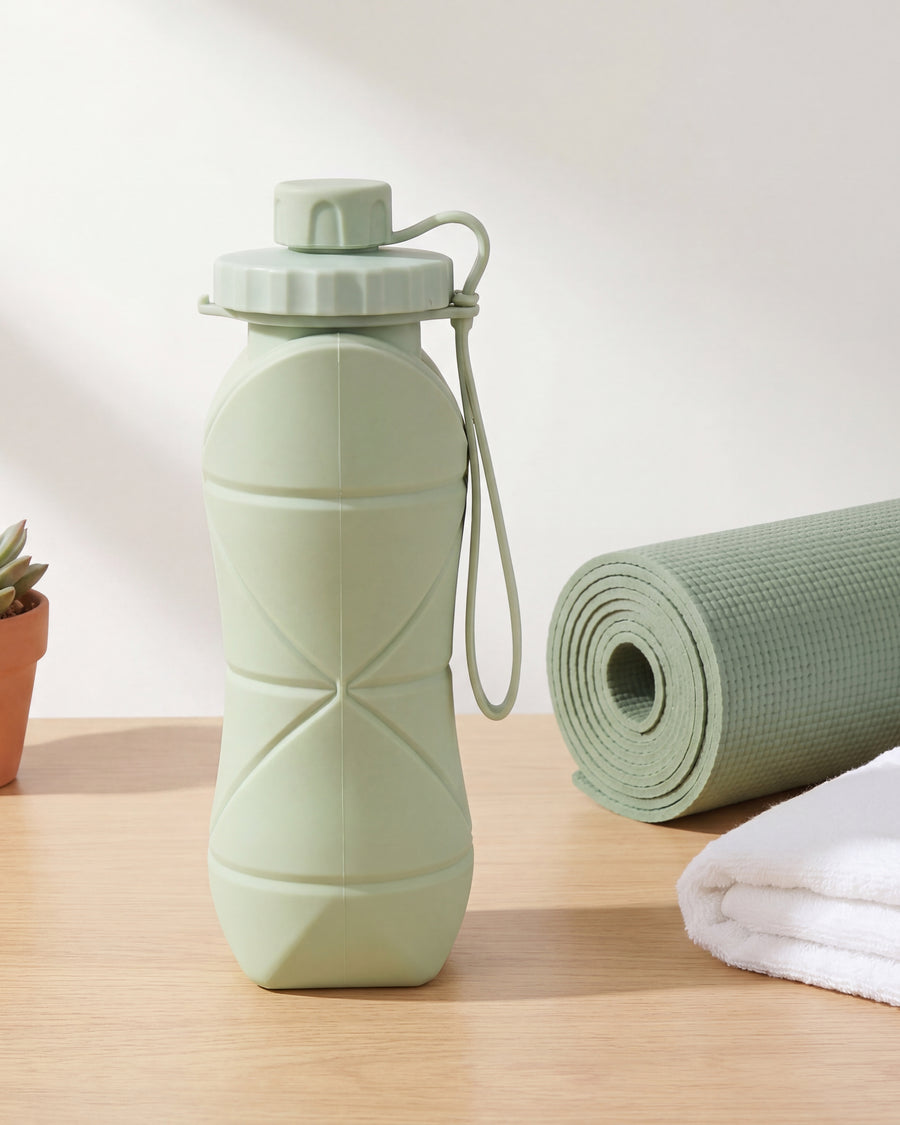 Opvouwbare Siliconen Waterfles 500ml