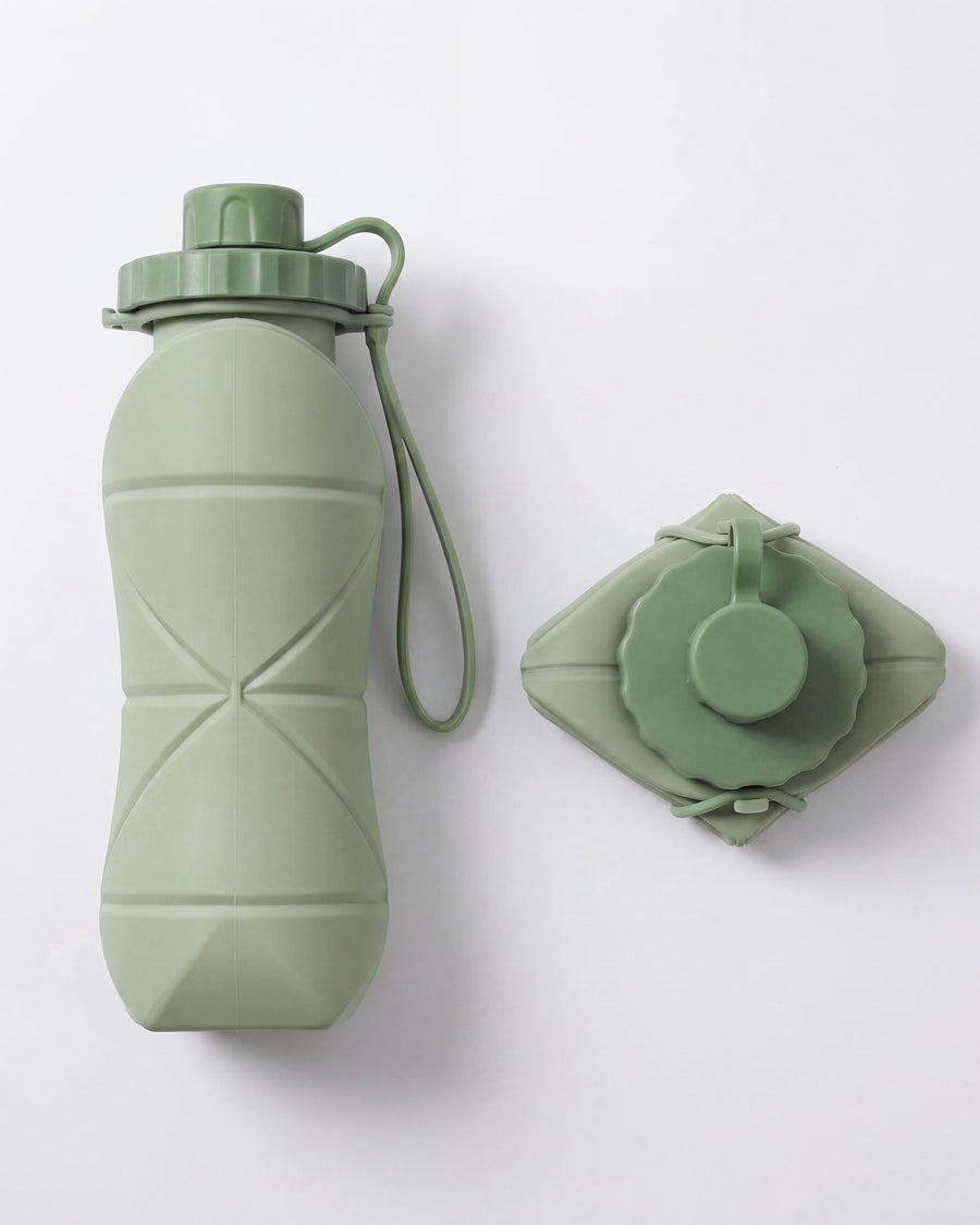 Opvouwbare Siliconen Waterfles 500ml