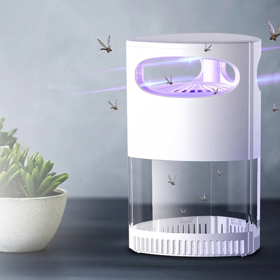 Stille UV-Muggenlamp — Veilig voor Kinderen & Huisdieren