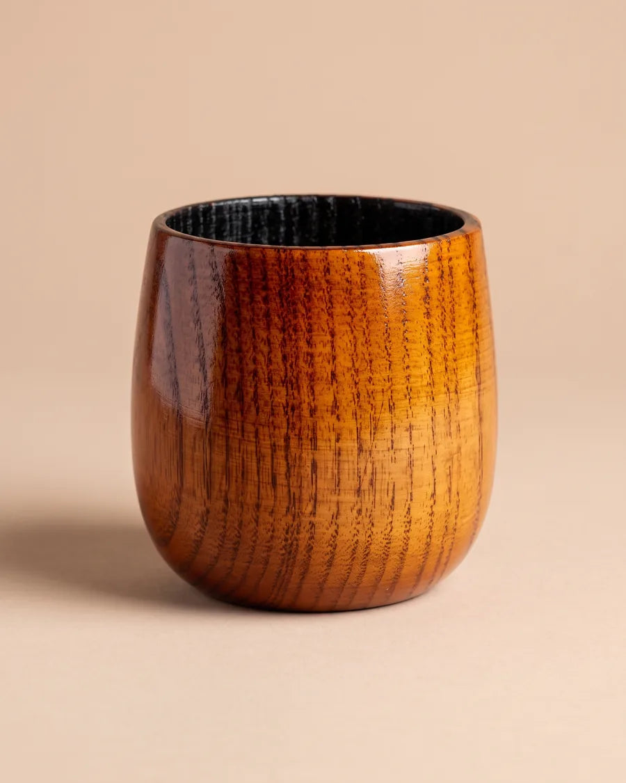 Belvionne Rookhout — Houten whiskeyglas van jujubehout
