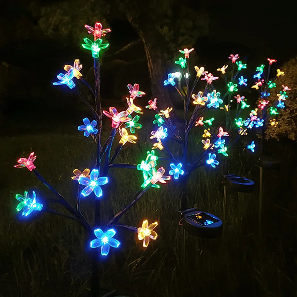 Zonnige Bloemenpadverlichting