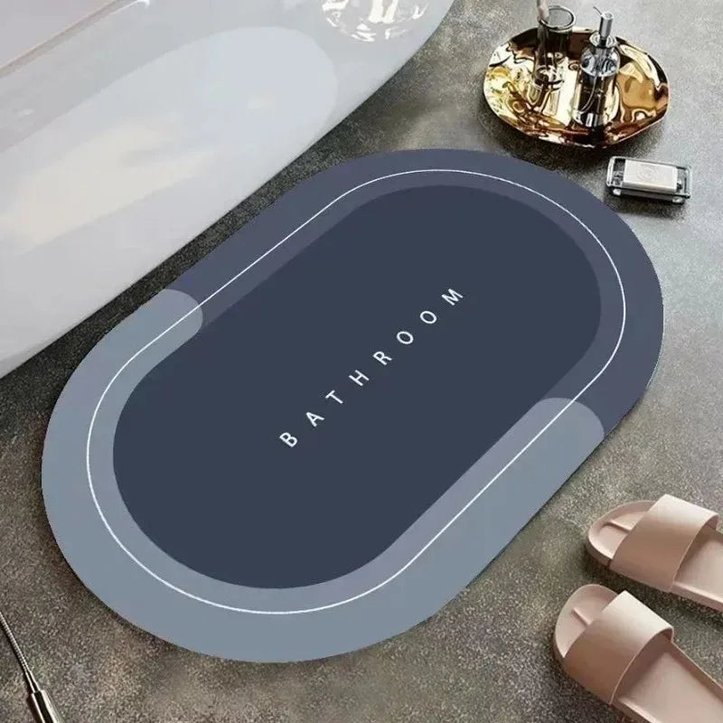 Coral Fluweel Badmat — Supersnel Droog & Antislip