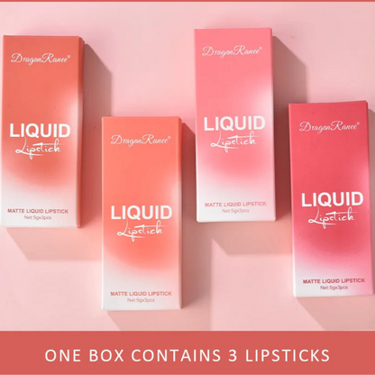 Matte Liquid Lipstick Set