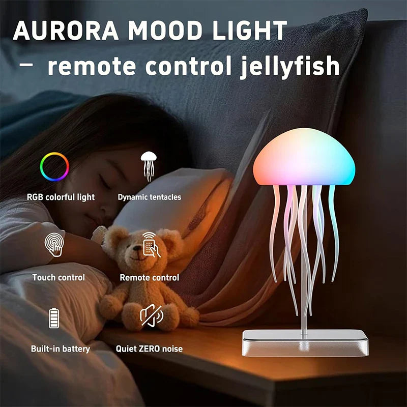 Zwevende Kwal Lamp — Sfeerlamp met Kleurverloop