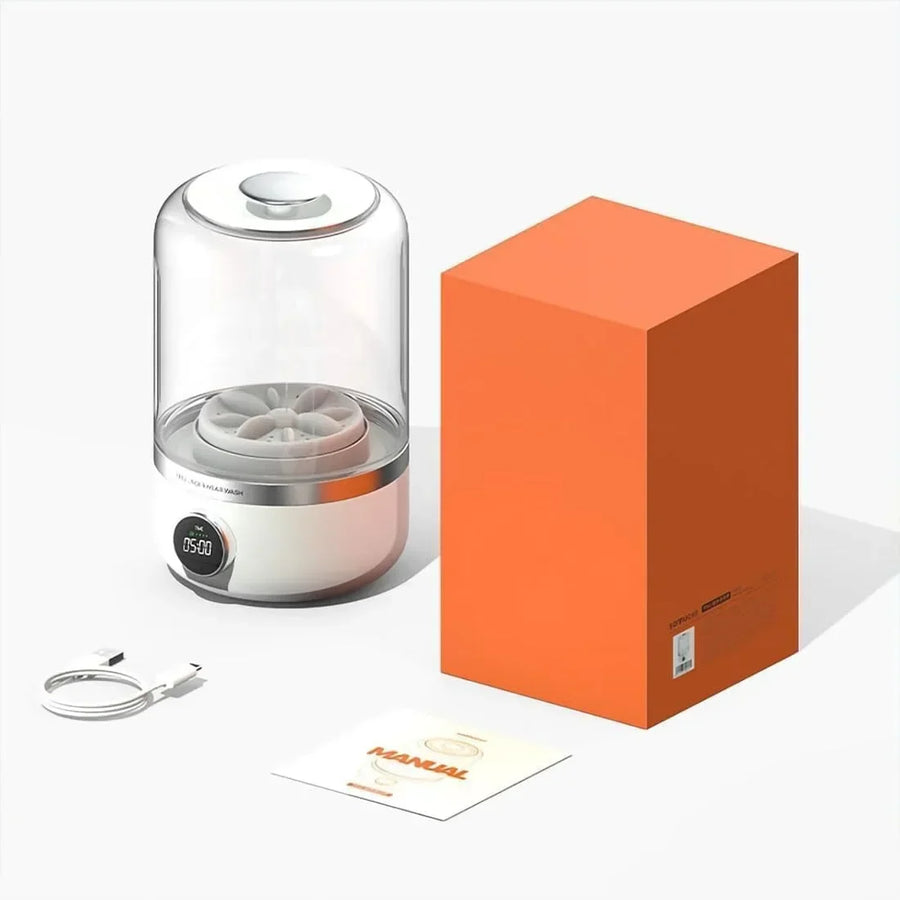 Draagbare Mini Wasmachine voor Ondergoed & Sokken