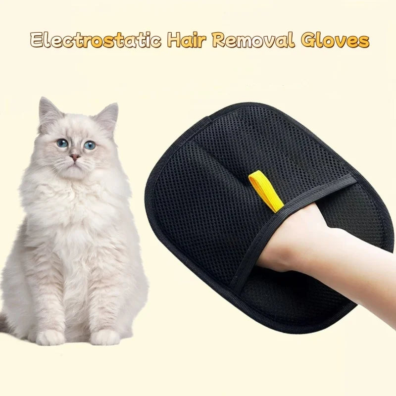 Haarverwijderaar Handschoen voor Hond & Kat