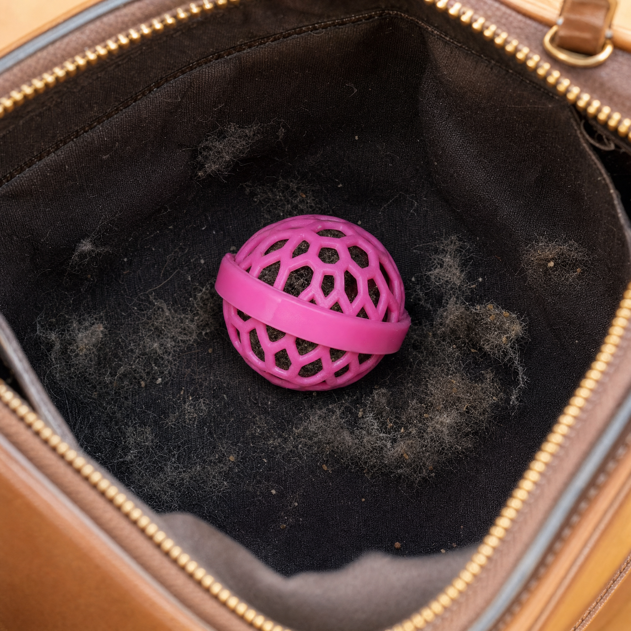 Tas Reinigingsballen — Kruimelvanger voor je Tas