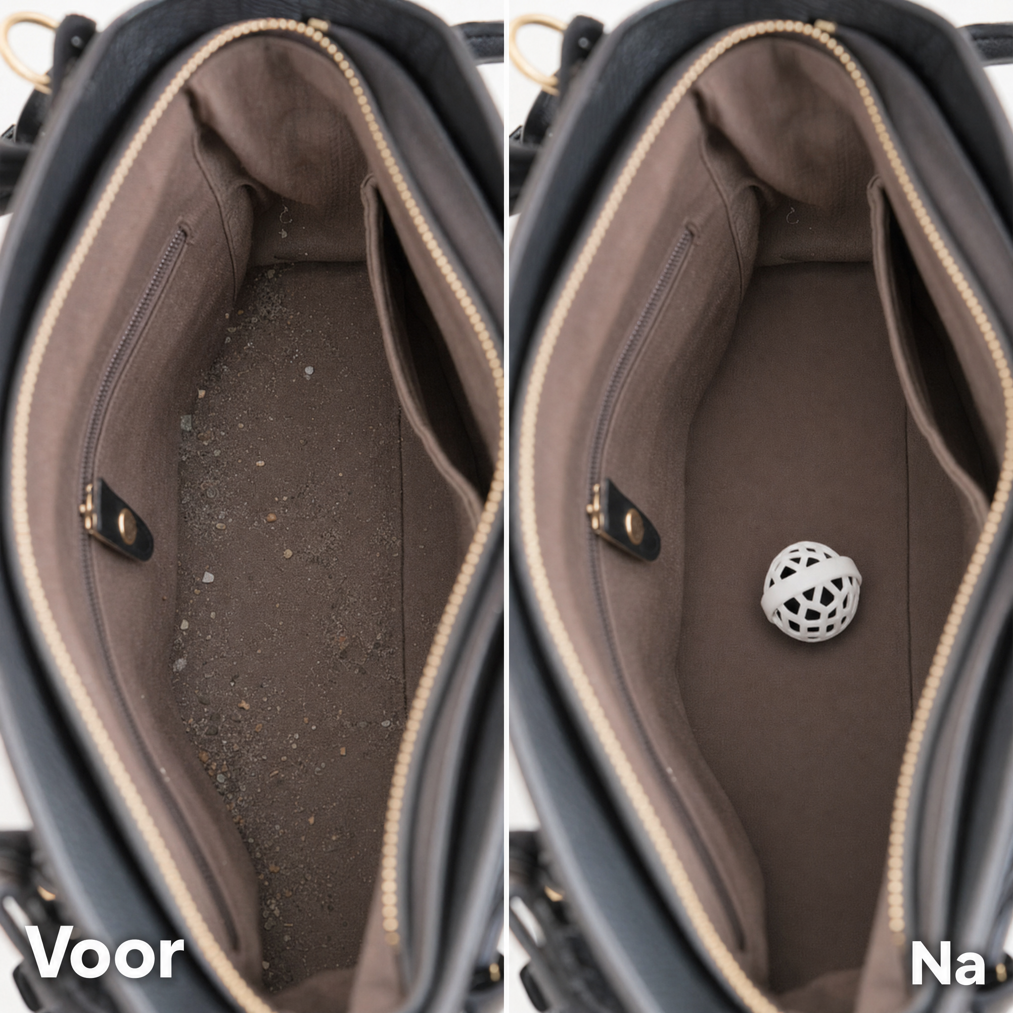 Tas Reinigingsballen — Kruimelvanger voor je Tas