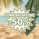 Magnetische Strandhanddoek — Sneldrogend & Handenvrij