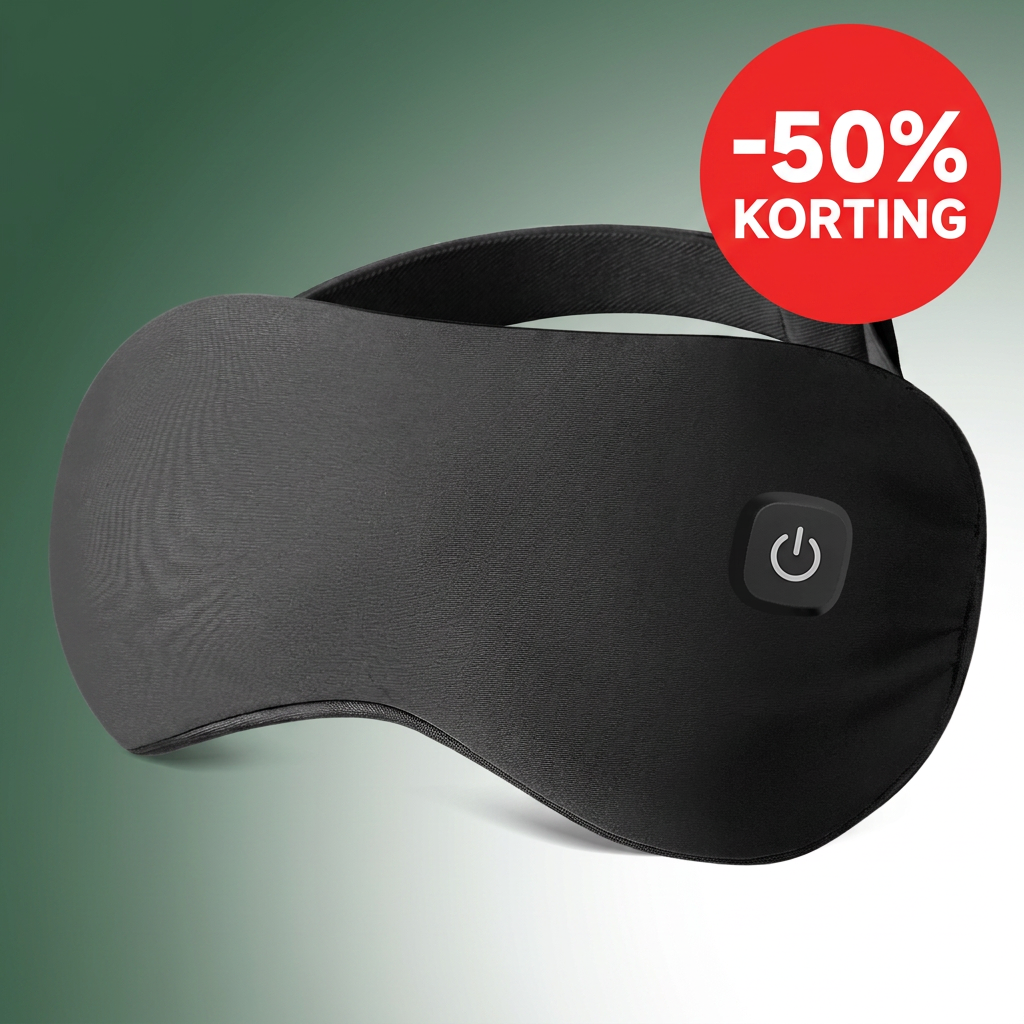 Draadloos Verwarmd Oogmasker - kortingsbanner