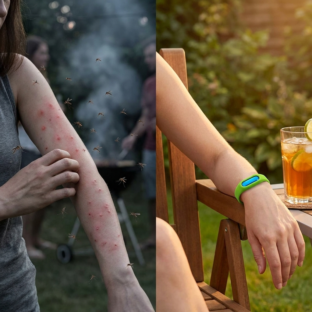 Anti-Muggen Armband — Muggenband met Navulcapsule