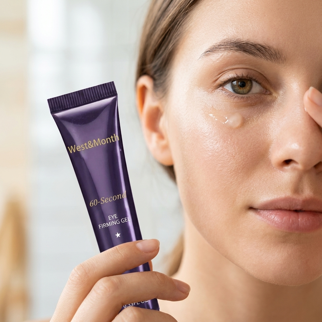 Retinol Oogcreme - aanbrengen gel onder het oog