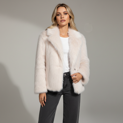 Luxury Faux Fur Coat