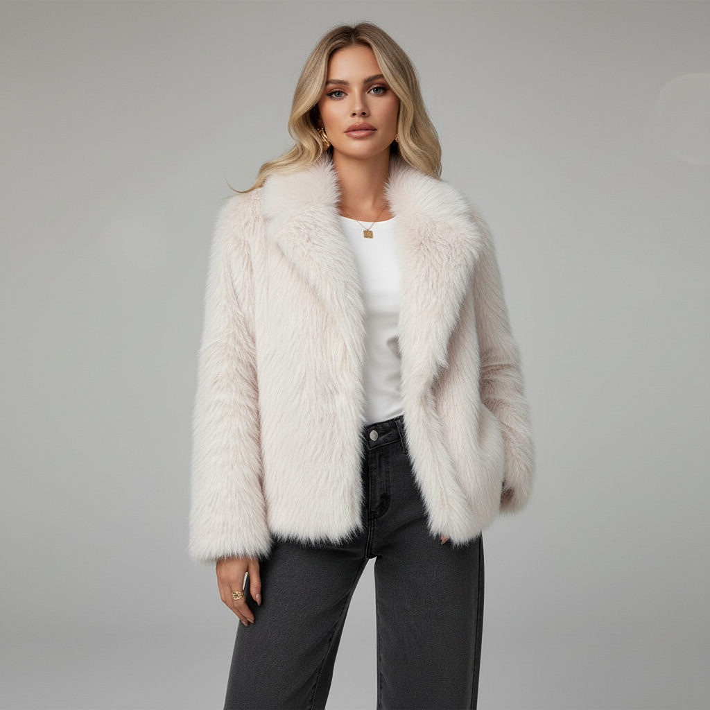 Luxury Faux Fur Coat