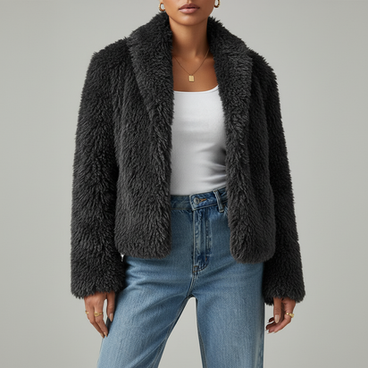 Midnight Fur Coat
