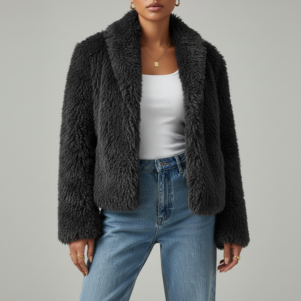 Midnight Fur Coat