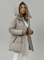 Quilted Hooded Coat