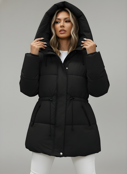 Quilted Hooded Coat