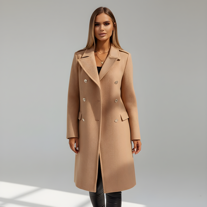 Klassischer Kamelhaarmantel