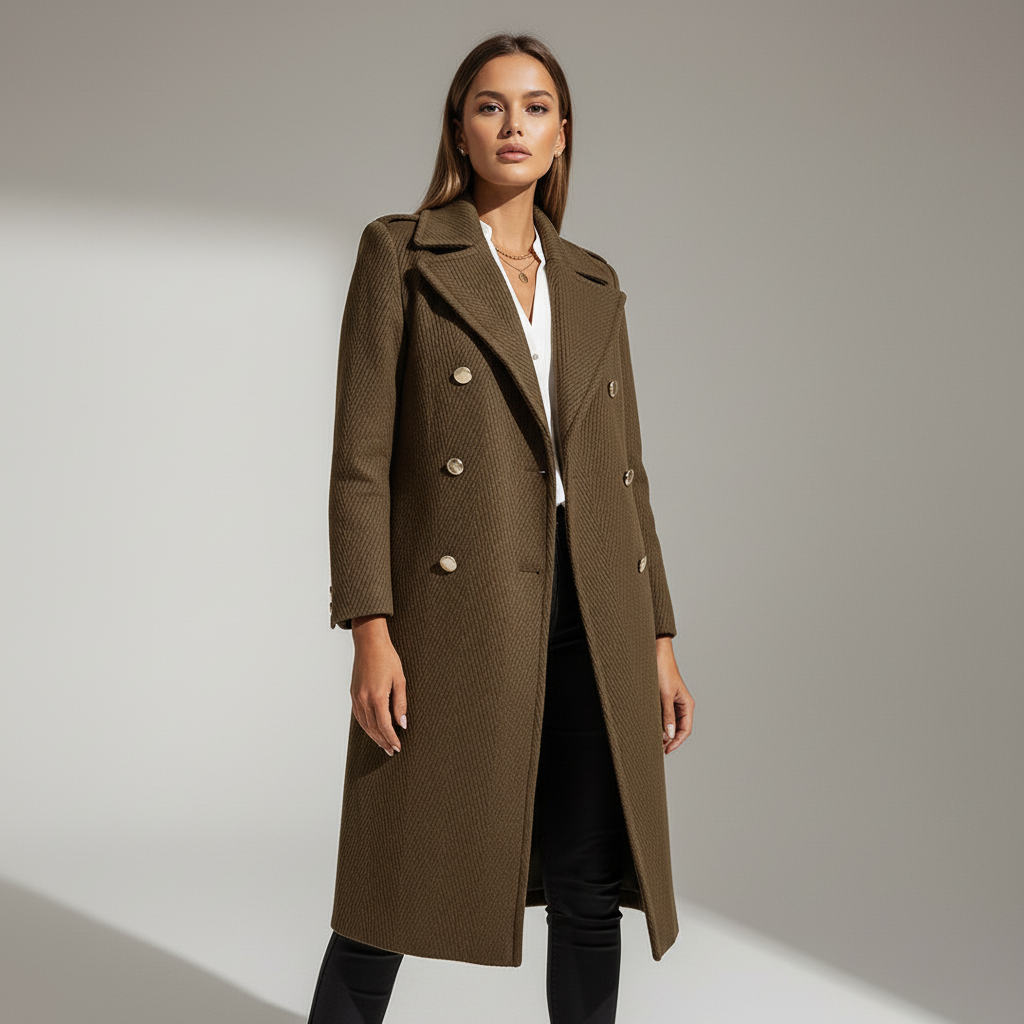 Klassischer Kamelhaarmantel