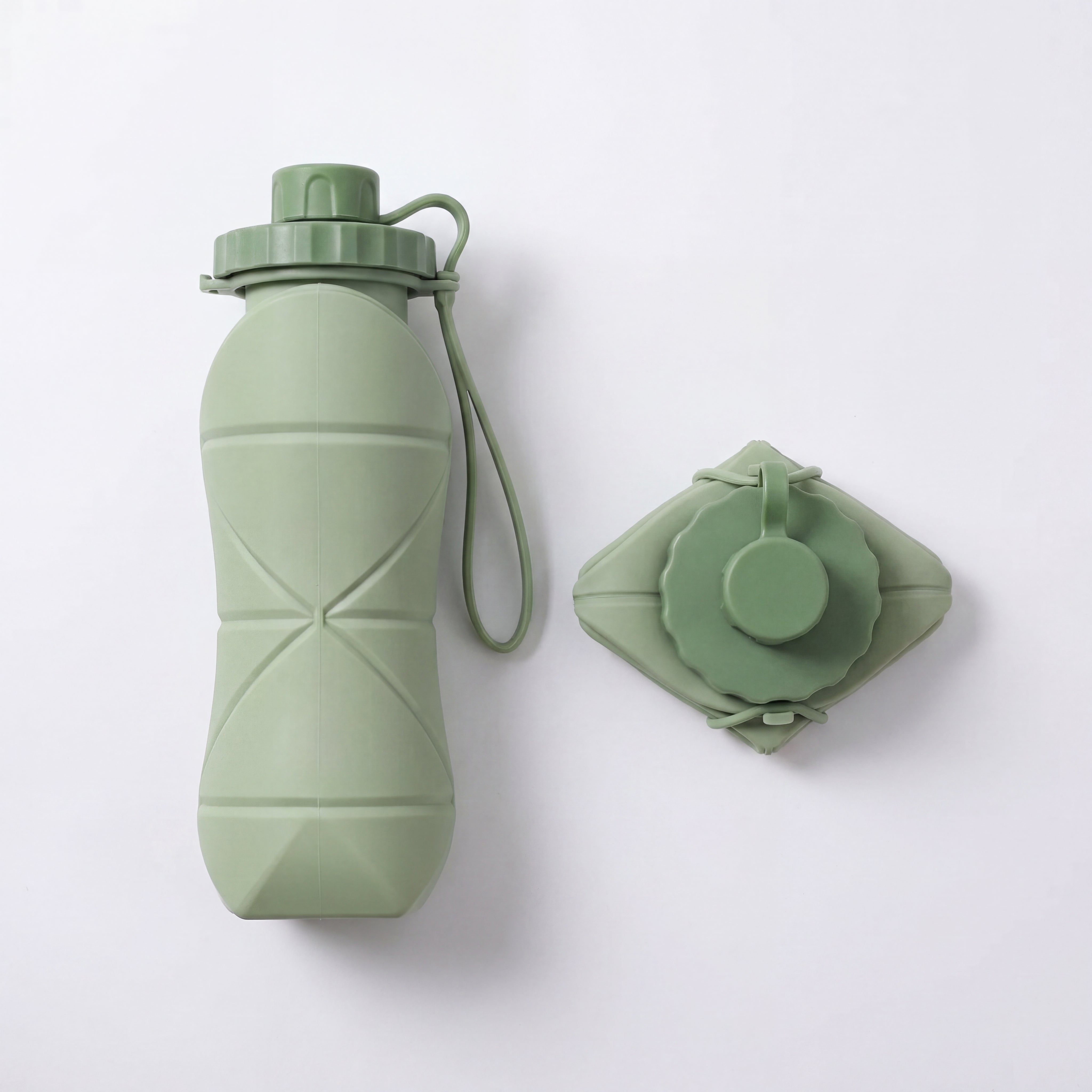 Opvouwbare Siliconen Waterfles 500ml