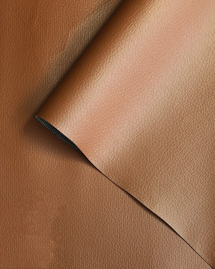 Zelfklevende leerpatch in de kleur Cognac