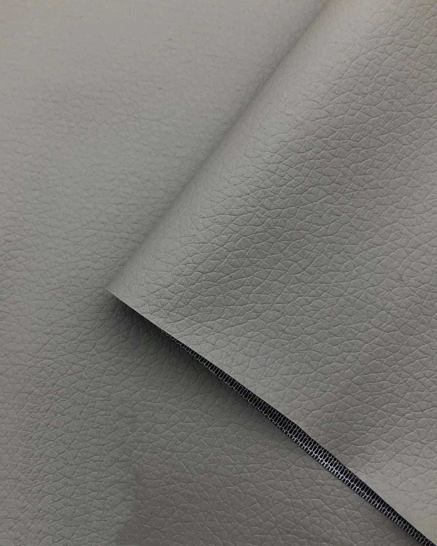 Zelfklevende leerpatch in de kleur Grijs