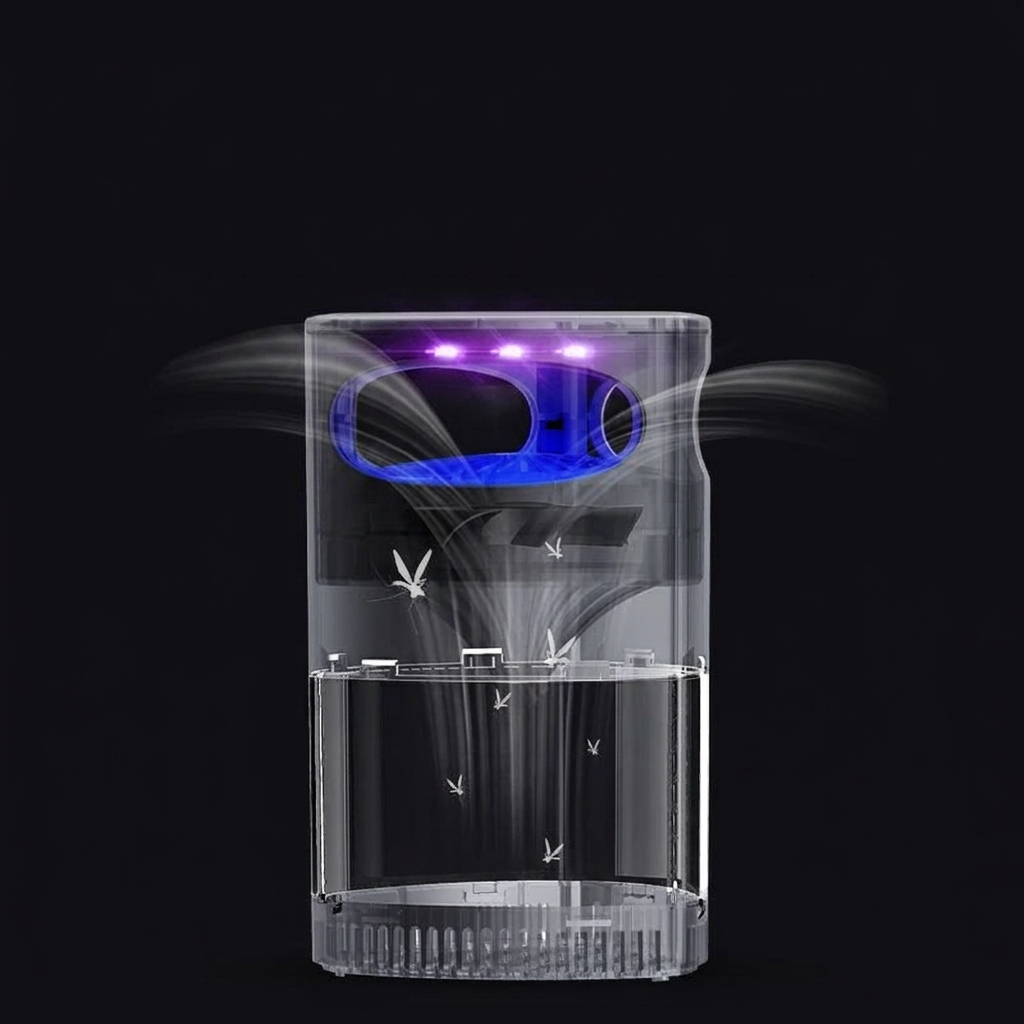 Stille UV-Muggenlamp — Veilig voor Kinderen & Huisdieren
