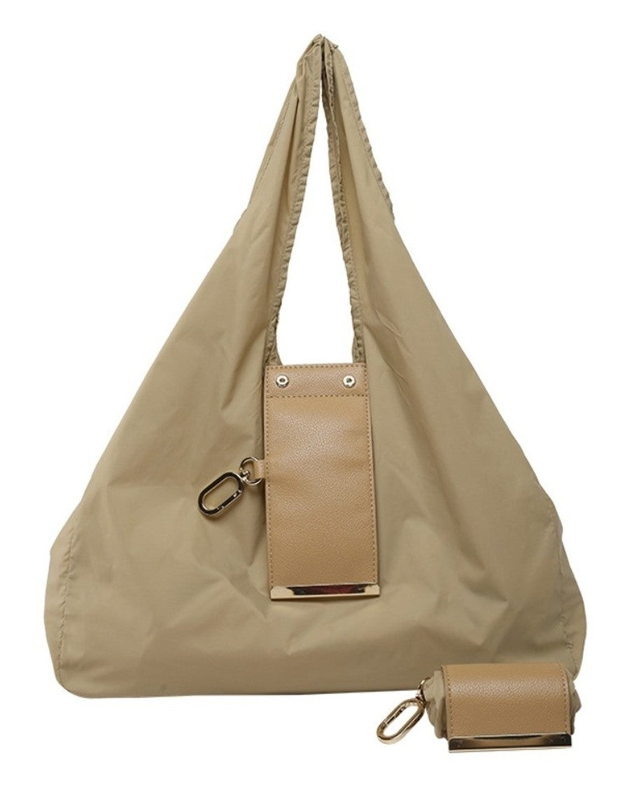Opvouwbare tas in de kleur Khaki