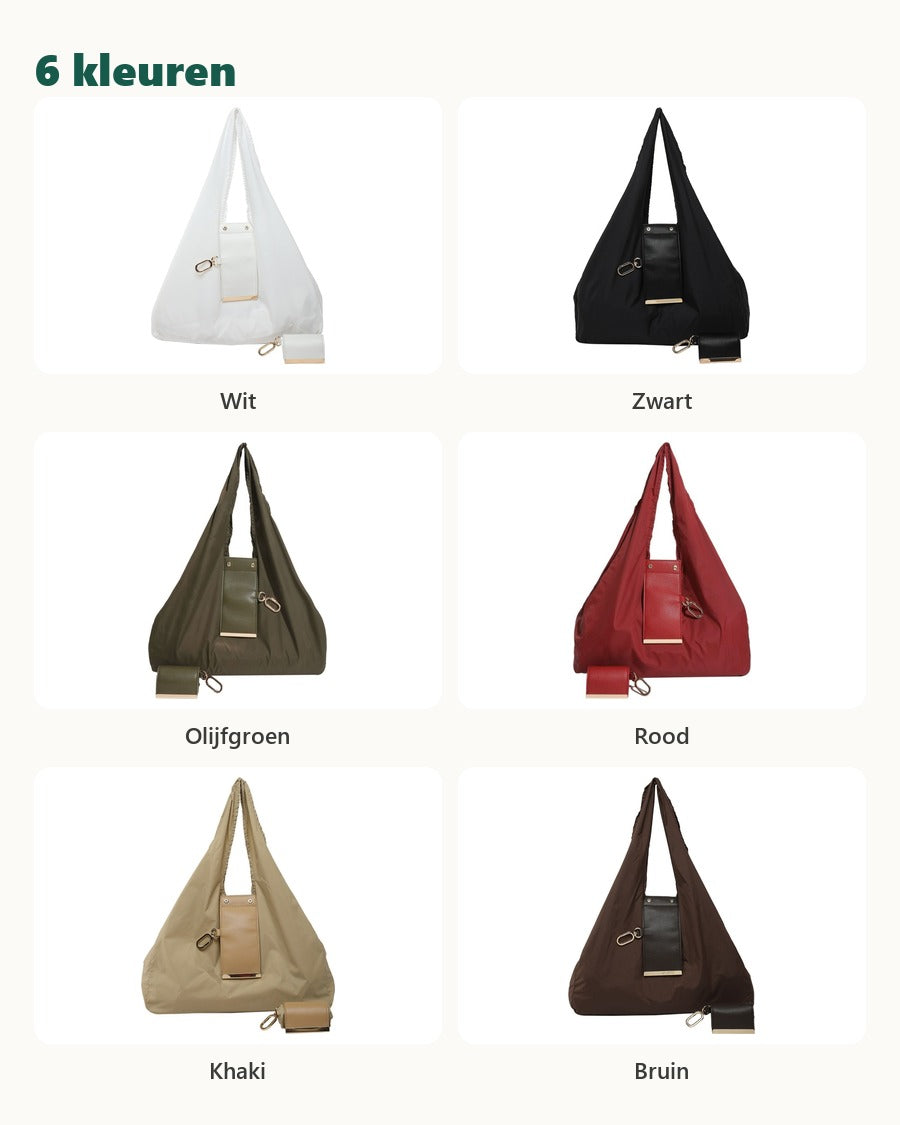 Opvouwbare tas — alle 6 kleuren